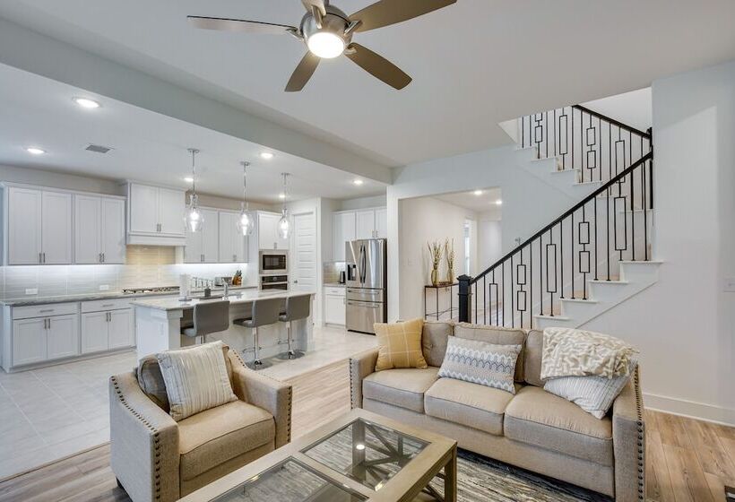 Pet Friendly Fate Home W/ Yard & Fireplace!