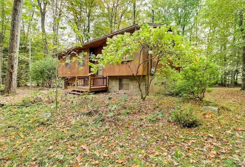 Pocono Lake Retreat W/ Deck & Fire Pit!