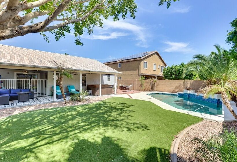 Beautiful Surprise Home W/ Private Pool & Grill!