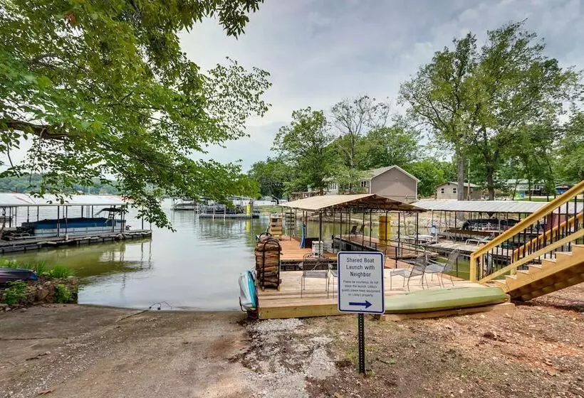 Private Dock + Fire Pit: Lake Of The Ozarks Home!