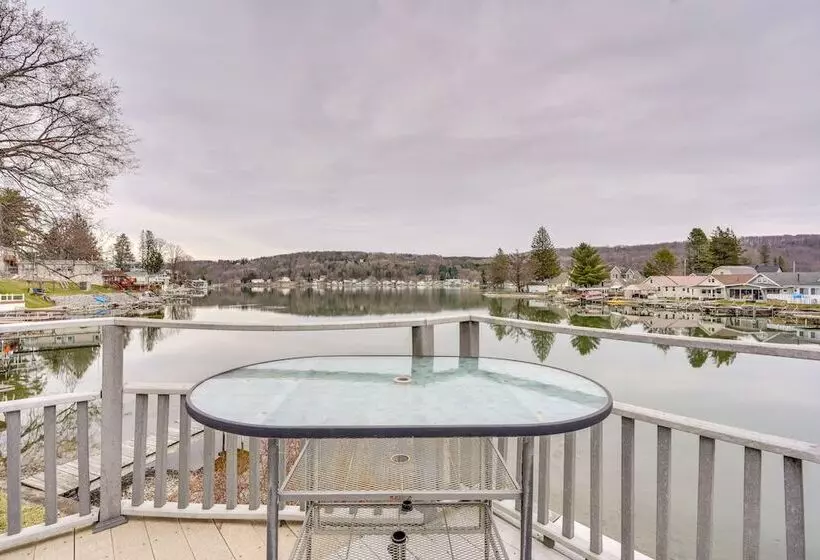 Lime Lake Cottage W/ Lakefront Deck & Dock!