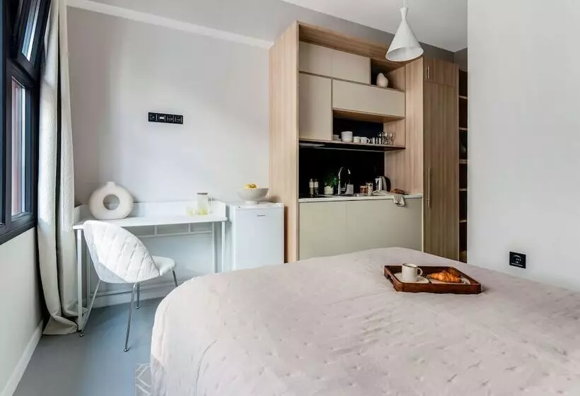 ペンション Sanders Port   Modest Studio Near Piraeus Port