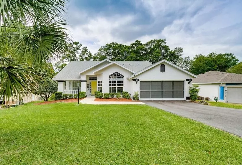 Sunny Home W/ Pool & Lanai   Near Rainbow River!