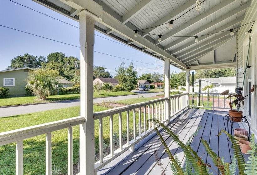 Fire Pit & Yard: Updated Winter Garden Home!