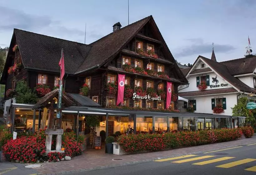ホテル Jagdschloss – Swisschalet Merlischachen