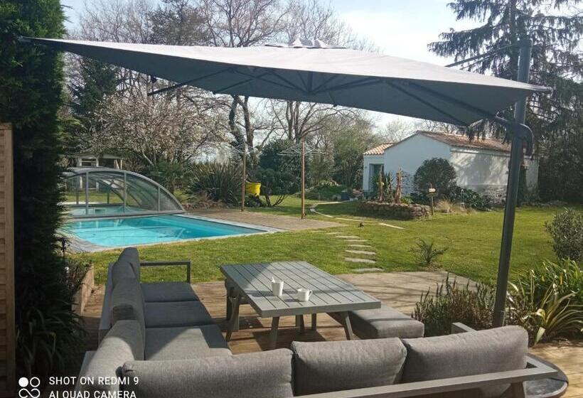 住宿加早餐 Mas Des Vignes Piscine Chauffée