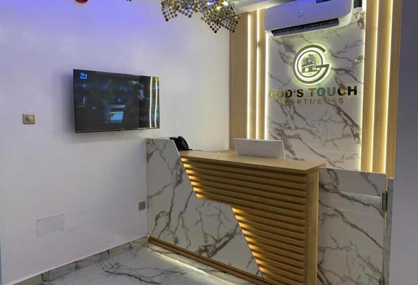 تختخواب و صبحانه God S Touch Apartments Remi Fani Kayode Gra. Ikeja