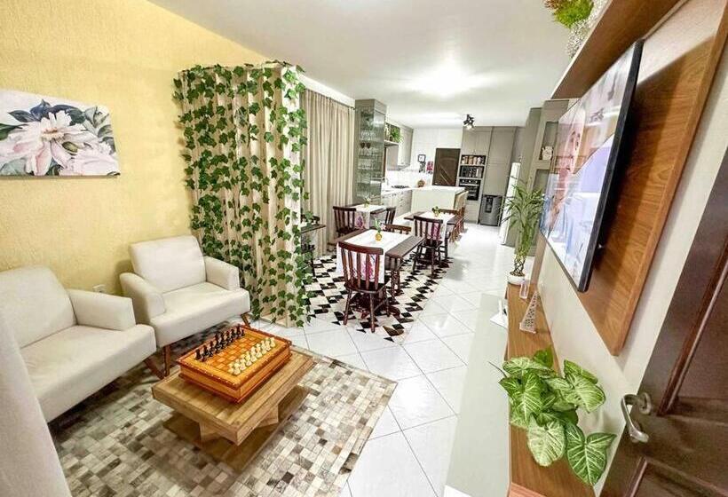 تختخواب و صبحانه Quarto 2 Hospedaria Orquídeas De Bombinhas Com Delicioso Café Da Manhã Incluso
