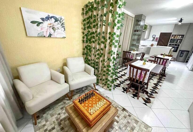 تختخواب و صبحانه Quarto 2 Hospedaria Orquídeas De Bombinhas Com Delicioso Café Da Manhã Incluso