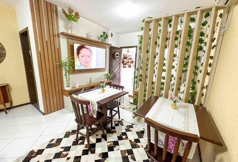 تختخواب و صبحانه Quarto 3 Hospedaria Orquídeas De Bombinhas Com Delicioso Café Da Manhã Incluso
