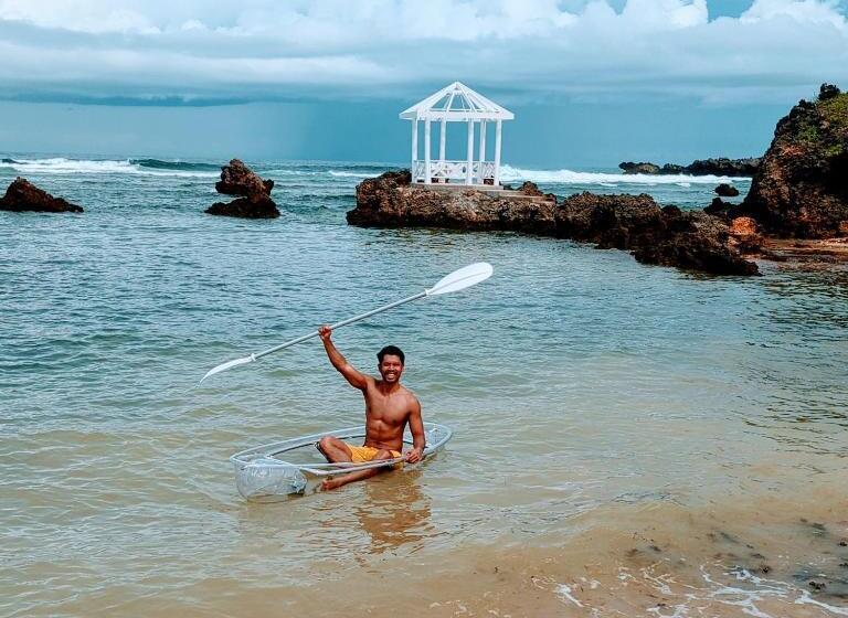 리조트 Solimar Seaside Cabanas