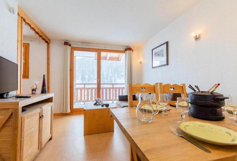 Résidence Le Parc Des Airelles   Appartement 2 Pièces Coin Montagne 6 Per 354