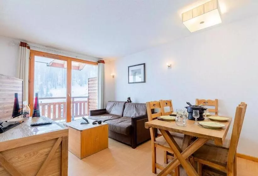 Résidence Le Parc Des Airelles   Appartement 2 Pièces Coin Montagne 6 Per 354