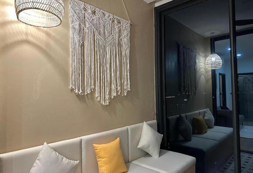 503 Edge芭提雅25层正海景大二房二厅二卫, 沙滩+步行街+购物中心