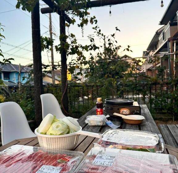 호스텔 Idea House 京都と大阪にアクセス良し 男女共用シェアルーム6人部屋個人ロッカーあり駐車場なし