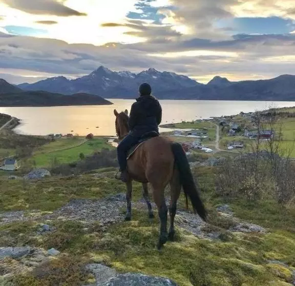 هتل Storjord Farmstay Ranchhouse
