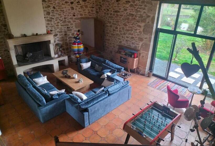 住宿加早餐  Chambres 2 Personnes Dans Notre Maison Girondine