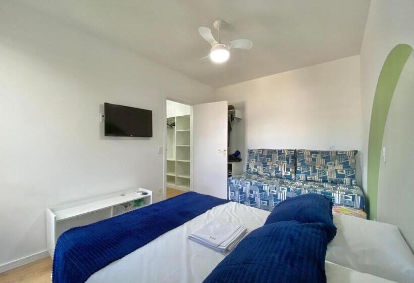 Flat Com Varanda E Serviços No Riviera Green