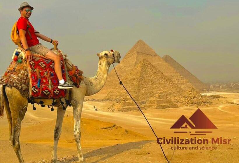 هتل Civilization Misr Pyramid View Foreiigners Only