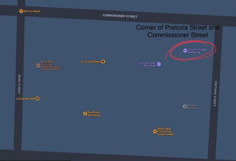 הוסטל Stay Inn Lodge Boksburg