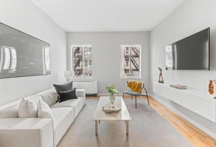 호텔 Top Notch 2br Suite Minutes To Central Park