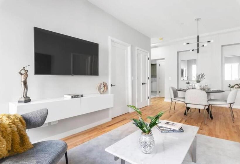 호텔 Top Notch 2br Suite Minutes To Central Park