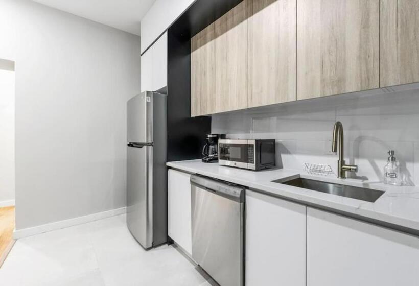 호텔 Top Notch 2br Suite Minutes To Central Park