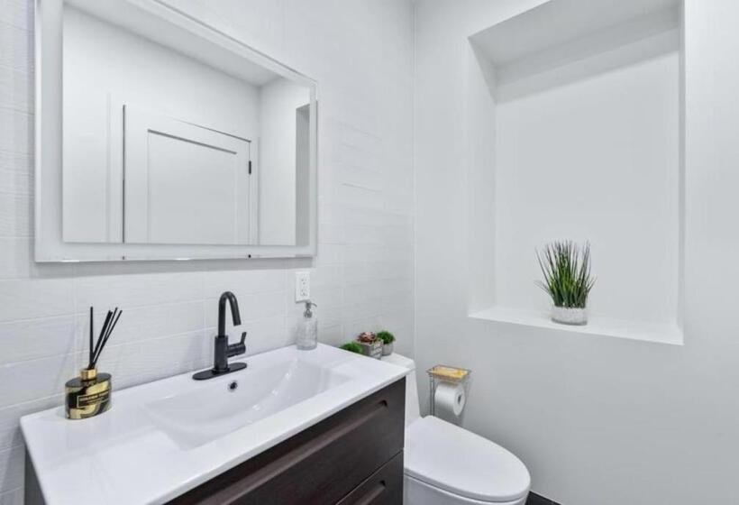 호텔 Top Notch 2br Suite Minutes To Central Park