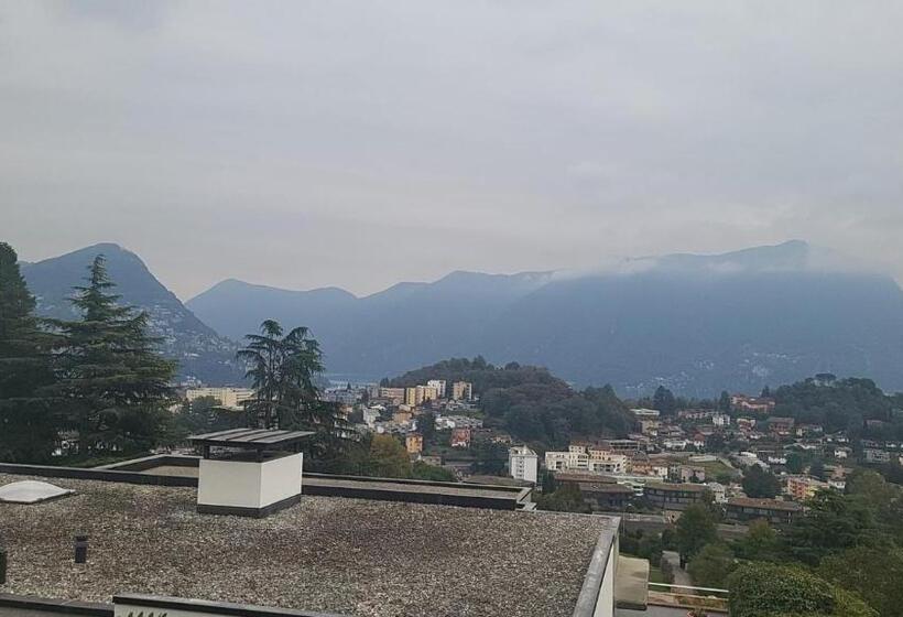 膳宿费 Lugano, Stanza A Breganzona