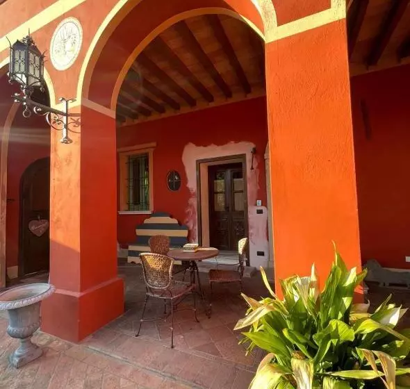 ペンション B&b Villa La Canonica A Padernello