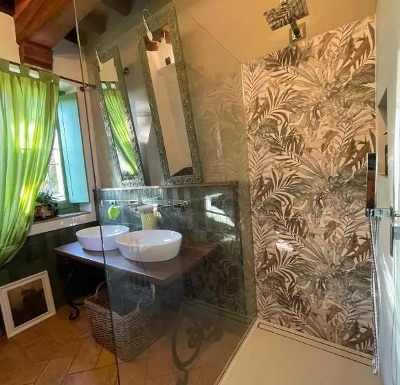 ペンション B&b Villa La Canonica A Padernello