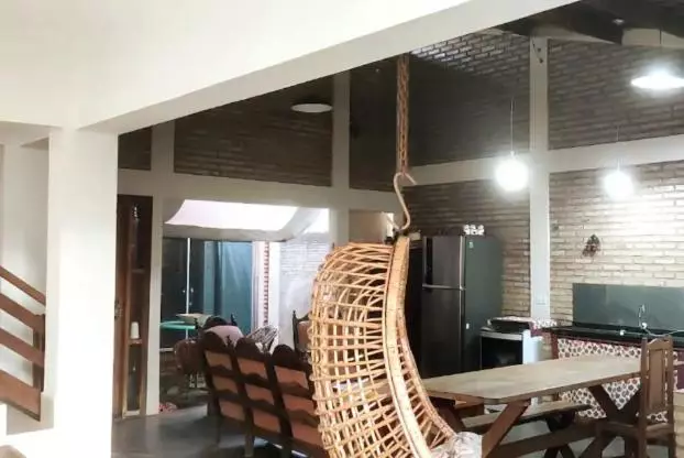 ペンション Suíte Com Sacada E área Gourmet   Até 5 Pessoas