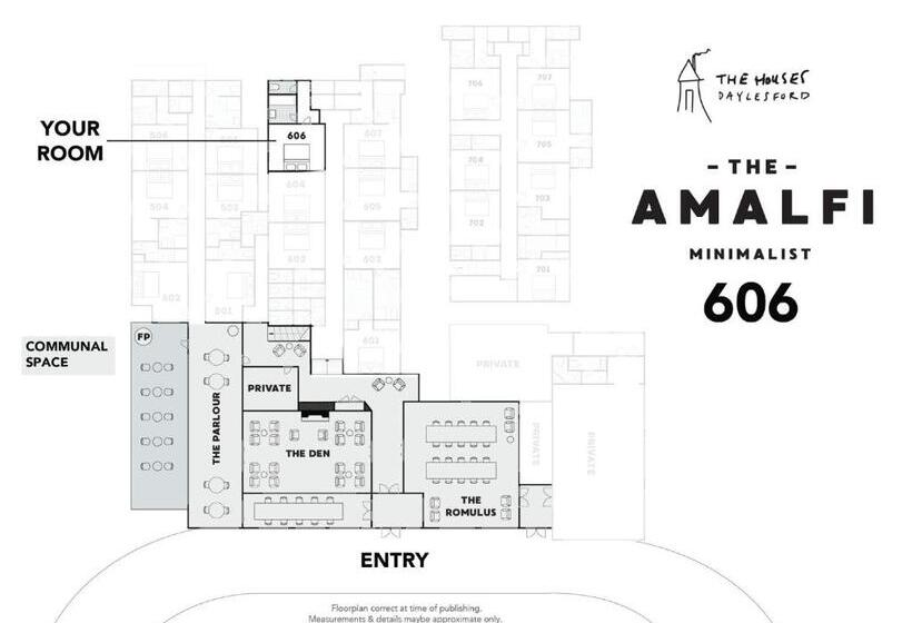 Мотель The Amalfi Minimalist Room P