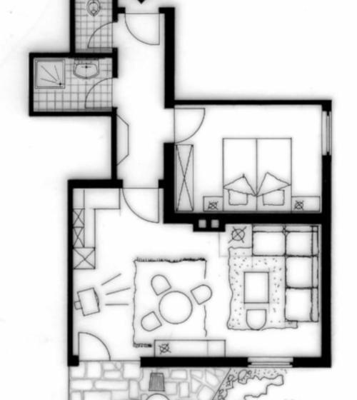 בית מלון כפרי Appartementhaus Habich