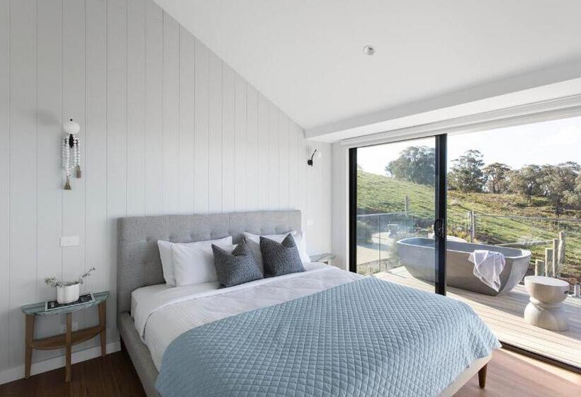 בית מלון כפרי The Lookout By Mt Bellevue