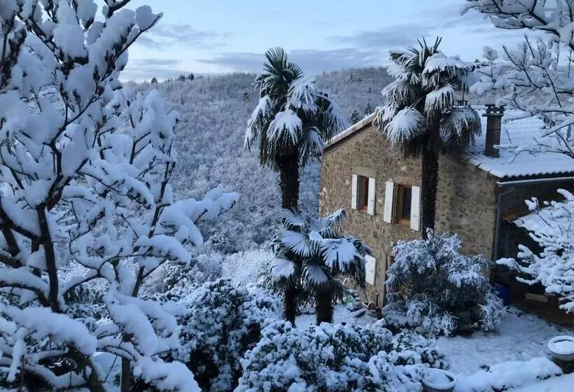 Aamiaismajoitus (B&B) Mas De Troupelas