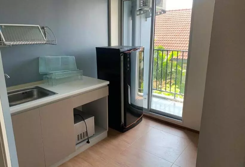 Hotelli D Condo Rattanathibet ดีคอนโด รัตนาธิเบศร์