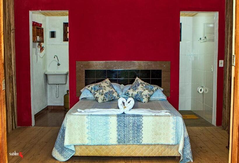 فندق صغير Pousada E Restaurante Além Das Nuvens