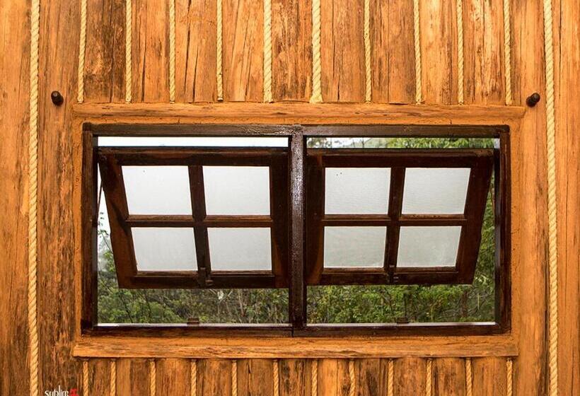 فندق صغير Pousada E Restaurante Além Das Nuvens