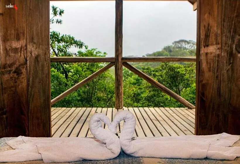 Retkeilymaja Pousada E Restaurante Além Das Nuvens