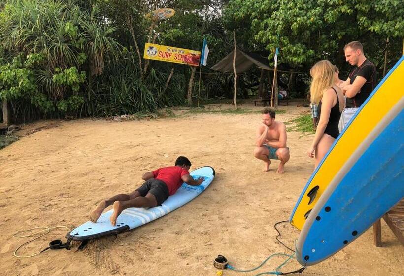 بنسيون The Sea View Villa Surf School