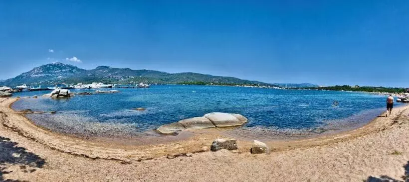 Isa Residence With Swimming Pool In Porto Rotondo At Only 500 M From The Beach