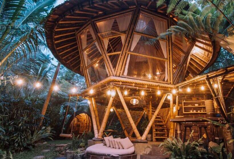 Bed and Breakfast Hideout Eco Bamboo House Bali