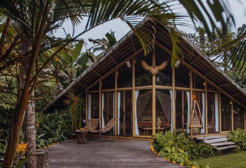 Bed and Breakfast Hideout Eco Bamboo House Bali