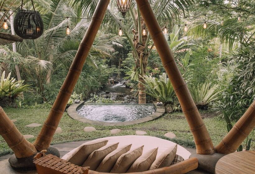 Bed and Breakfast Hideout Eco Bamboo House Bali