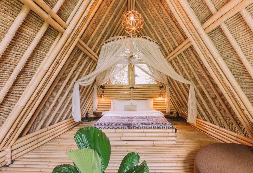 Bed and Breakfast Hideout Eco Bamboo House Bali