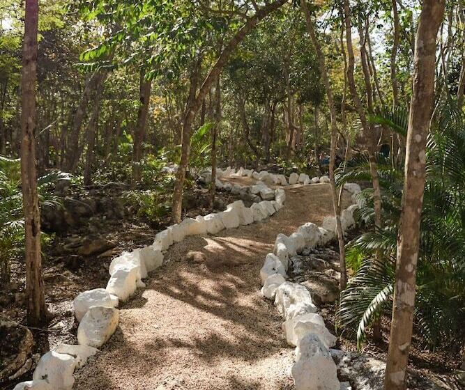 酒店 Boutique Cenote Secreto Maya