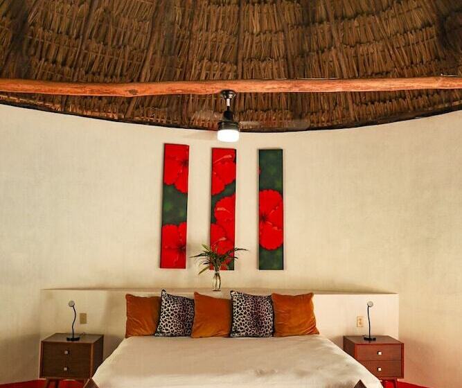 酒店 Boutique Cenote Secreto Maya