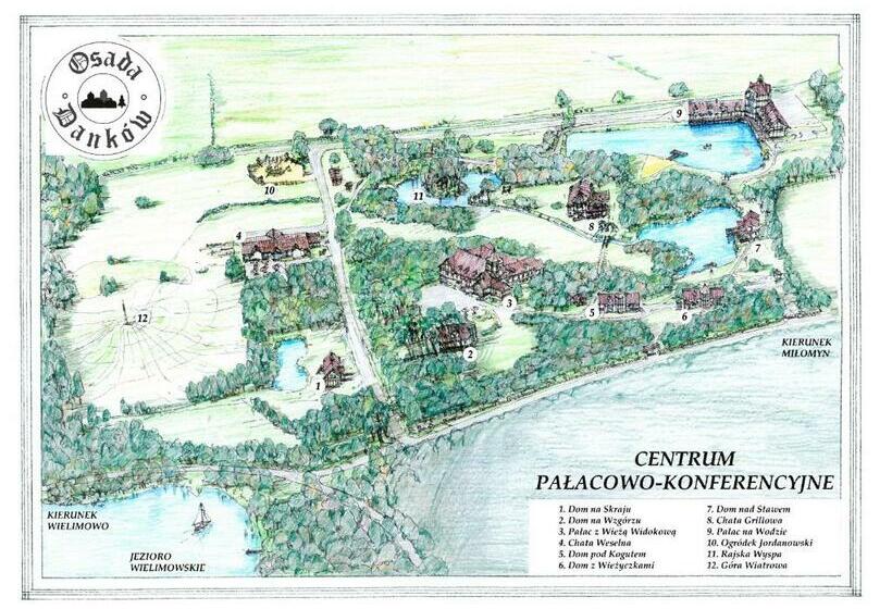 בית מלון כפרי Osada Danków