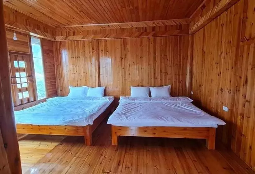 تختخواب و صبحانه Farmstay Alenh Lùng Phình